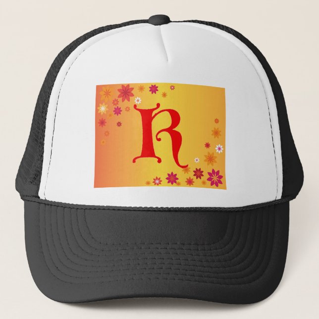 Letter K Trucker Hat (Front)