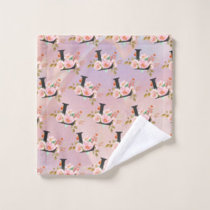 Letter L Bath Towel Set