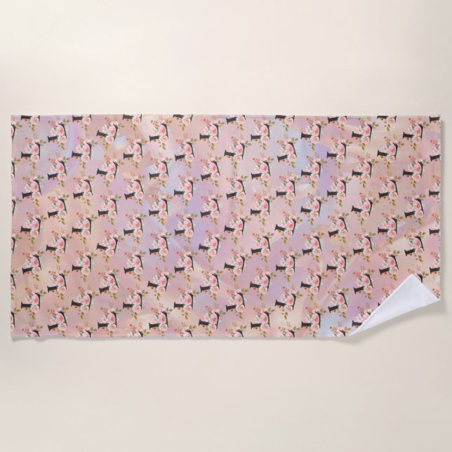 Letter L Beach Towel (Front)