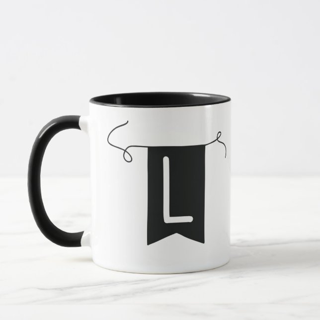 letter ‘L’ Becher Mug (Left)
