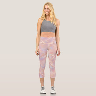 Letter L Capri Leggings