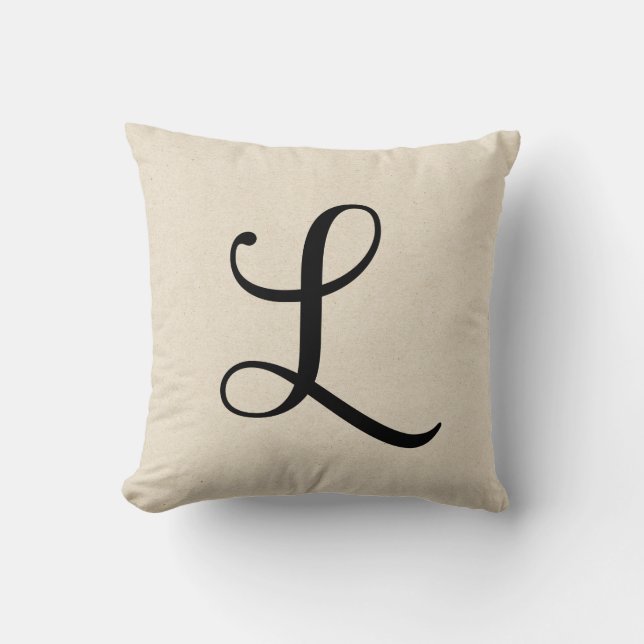 Letter L Cushion (Front)