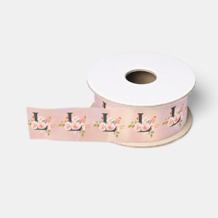 Letter L Grosgrain Ribbon