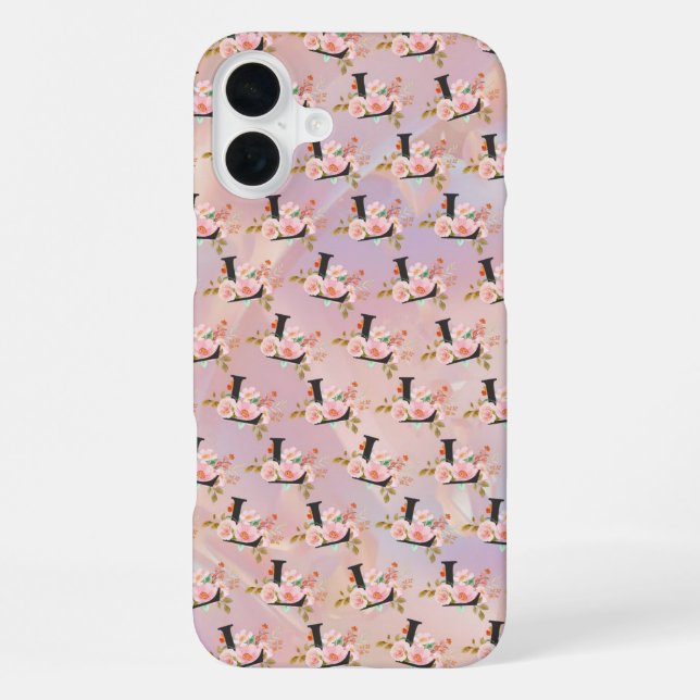 Letter L iPhone Case (Back)
