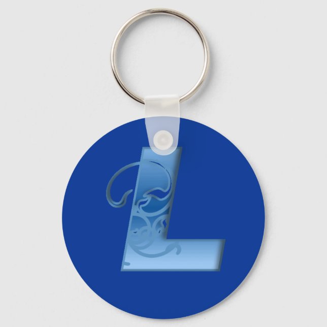 Letter L Key Ring (Front)