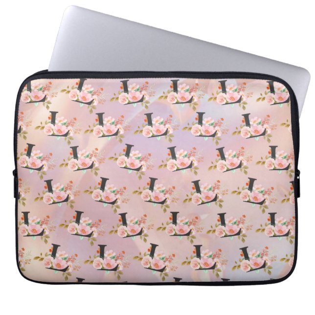 Letter L Laptop Sleeve (Front)