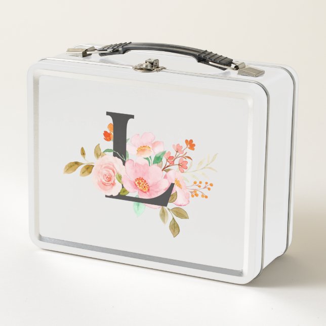Letter L Metal Lunch Box (Front)