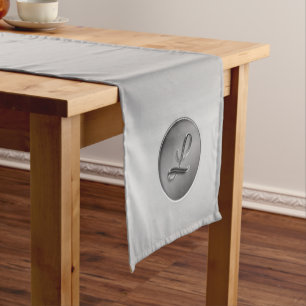 "Letter L" Monogram Short Table Runner
