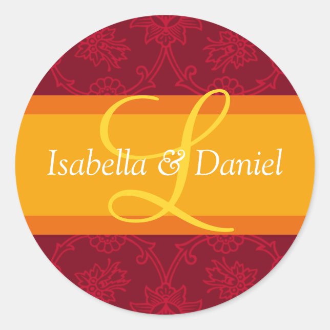 Letter L Monograms For Wedding Invitation Seals (Front)