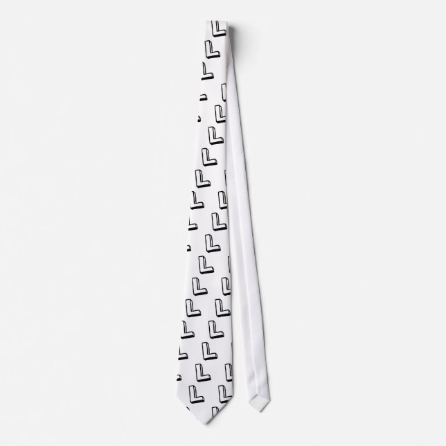 Letter L Tie (Front)