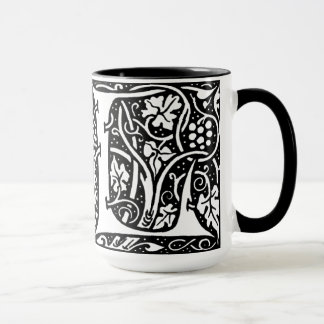 Letter 'L' William Morris Design - Mug