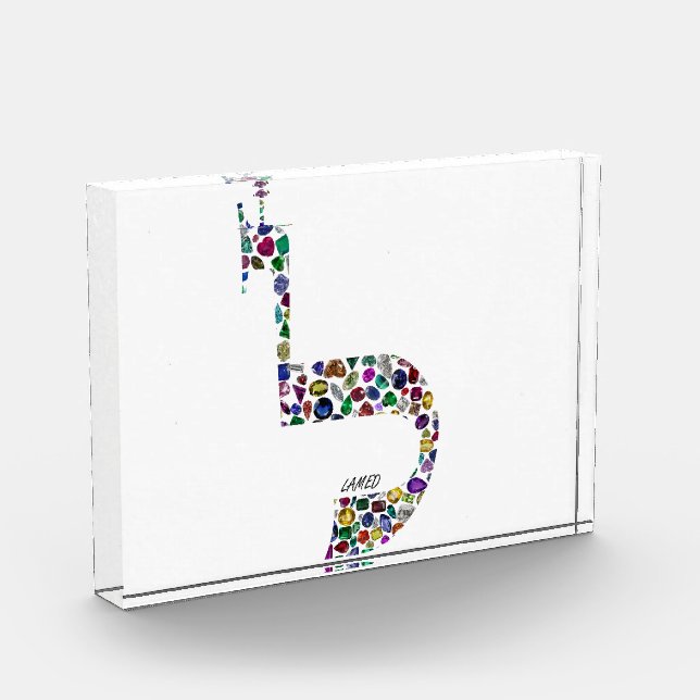 Letter 'LAMED' Photo Block (Left)