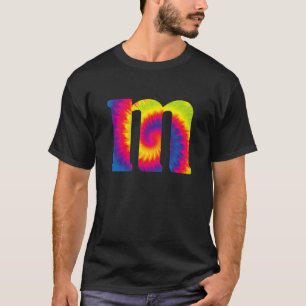 letter m capital alphabet funny halloween group ti T-Shirt