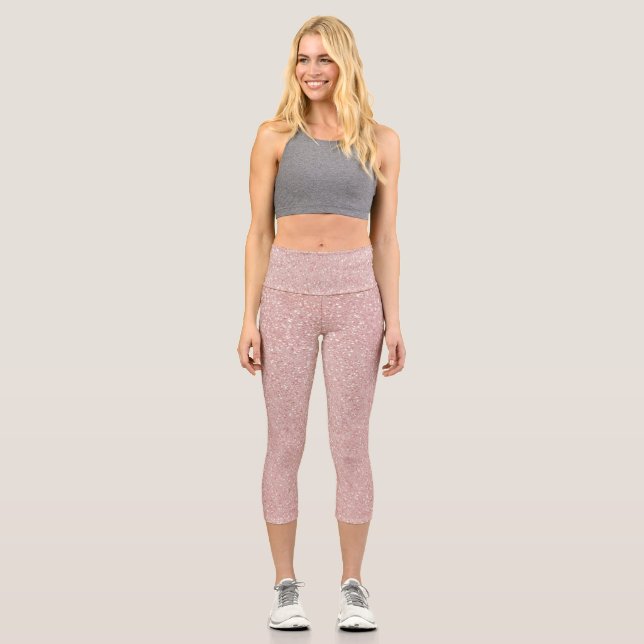 Letter M Capri Leggings (Front)