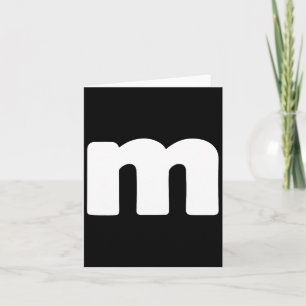 Letter M Groups Halloween Matching Team Easy Lazy  Card