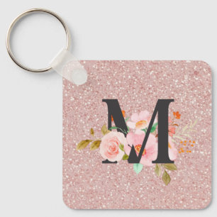 Letter M Key Ring