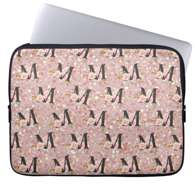 Letter M Laptop Sleeve (Front)