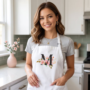 Letter M Long Apron