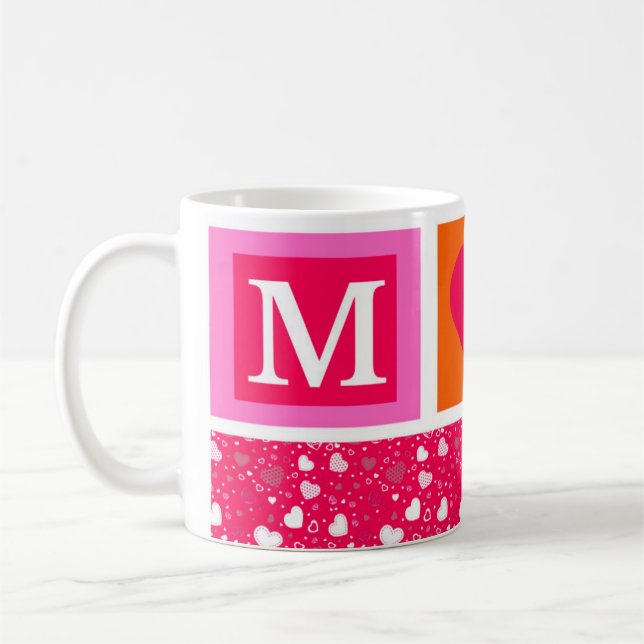 letter m mug (Left)