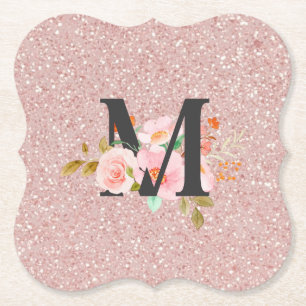 Letter M Paper Coaster