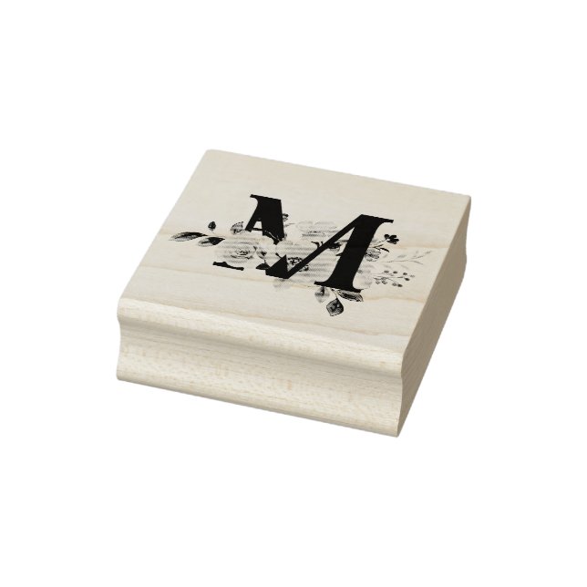 Letter M Rubber Stamp (Stamp)