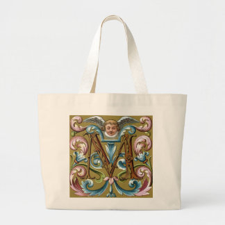 Letter 'M' With Angel - Bag