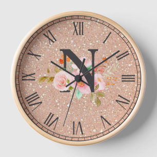 Letter N Clock