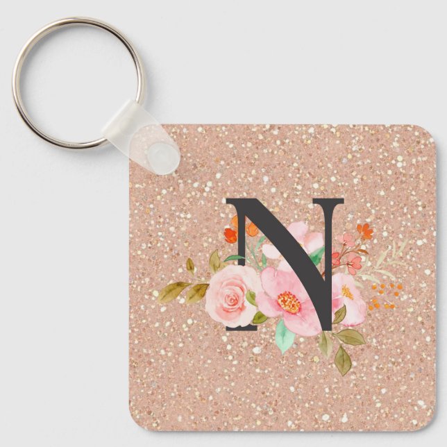 Letter N Key Ring (Front)