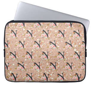 Letter N Laptop Sleeve