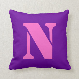 Letter N Pillows