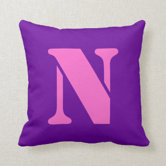 Letter N Pillows