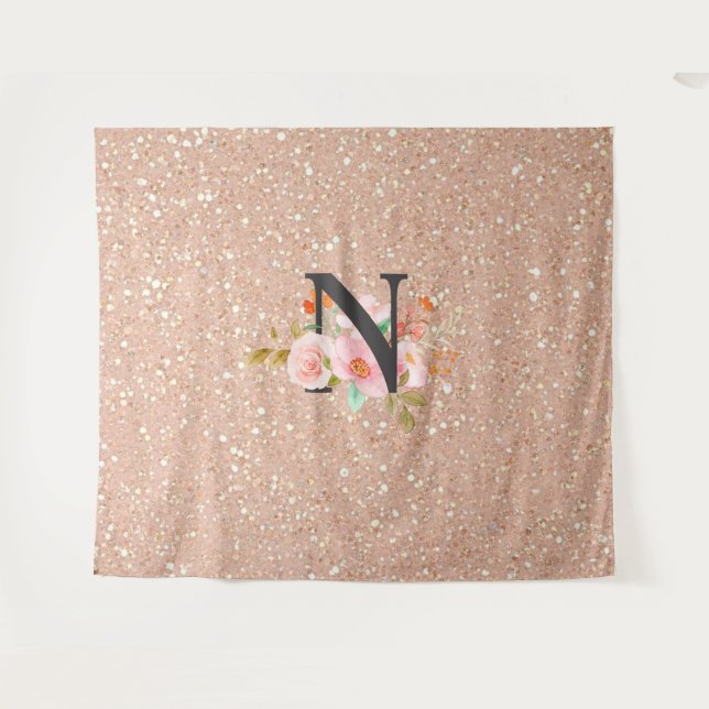 Letter N Tapestry (Front (Horizontal))