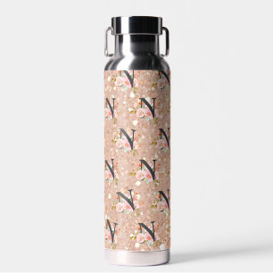 Letter N Water Bottle
