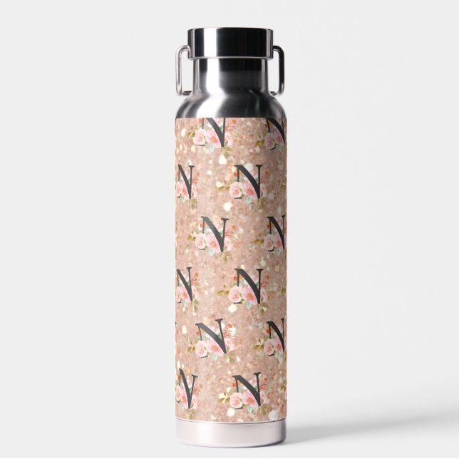 Letter N Water Bottle (Front)