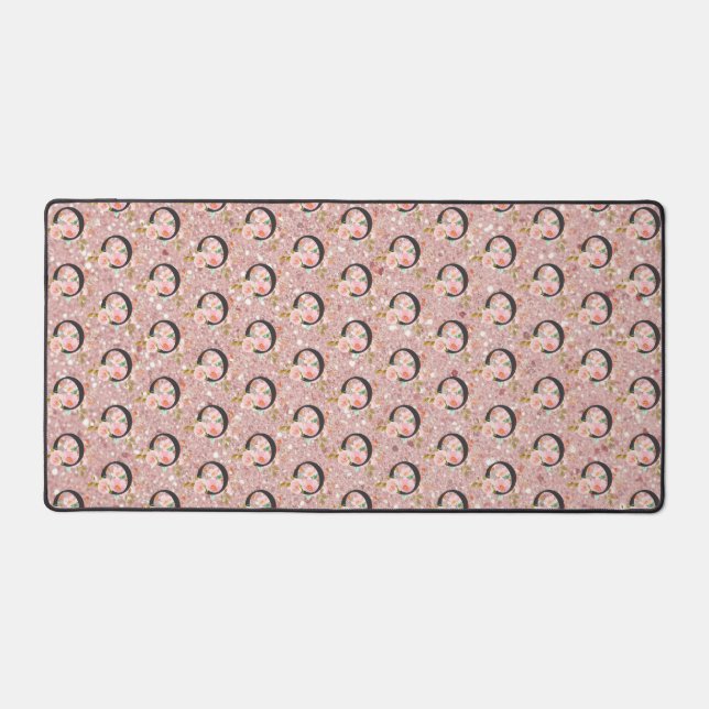 Letter O Desk Mat (Front)