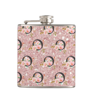 Letter O Hip Flask