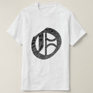 Letter 'O' in Gothic style T-Shirt