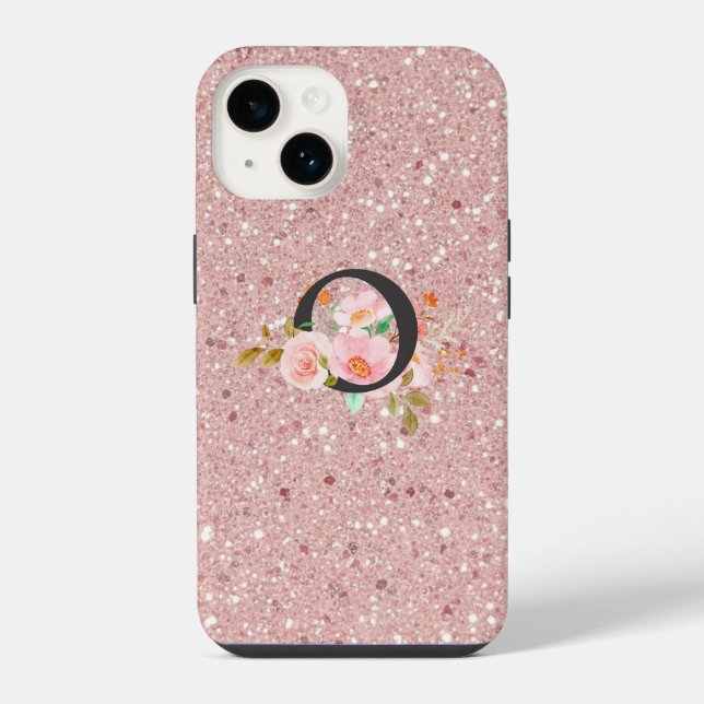 Letter O iPhone Case (Back)