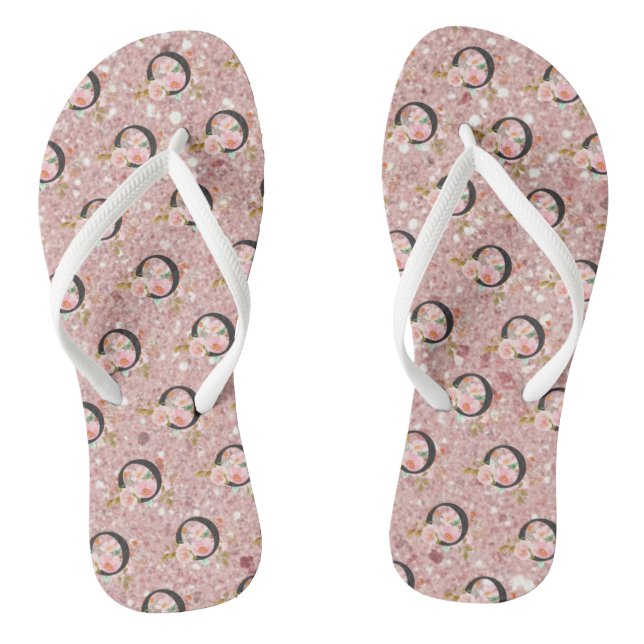 Letter O Jandals (Footbed)