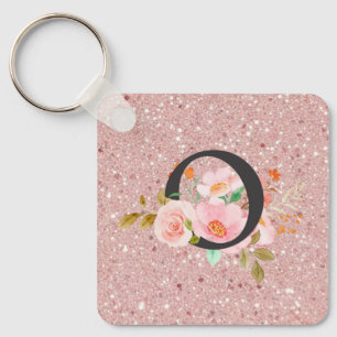 Letter O Key Ring