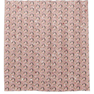 Letter O Shower Curtain