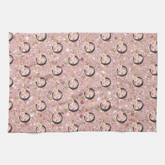 Letter O Tea Towel (Horizontal)