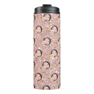 Letter O Thermal Tumbler
