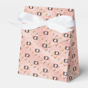 Letter P Favour Box