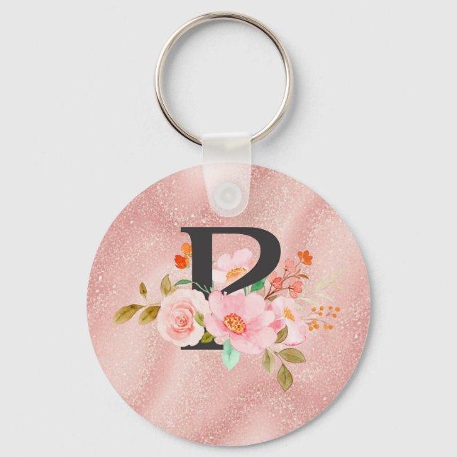 Letter P Key Ring (Front)
