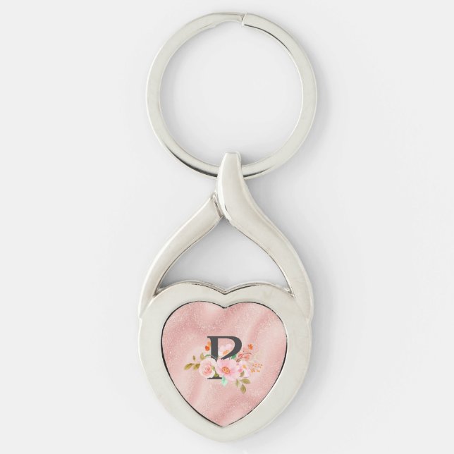Letter P Key Ring (Front)