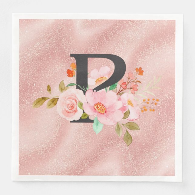 Letter P Napkin (Front)