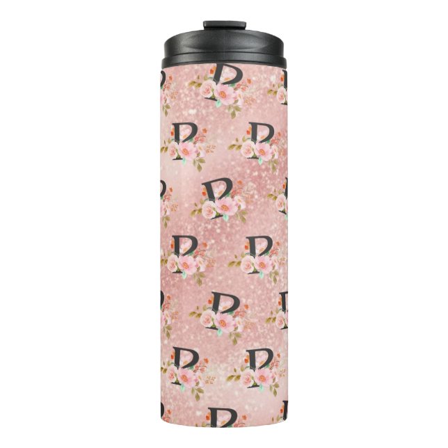 Letter P Thermal Tumbler (Front)