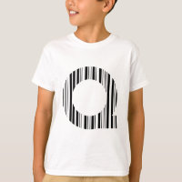 LETTER Q BAR CODE First Initial Barcode Pattern