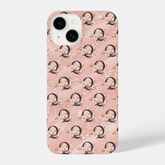 Letter Q iPhone Case (Back)